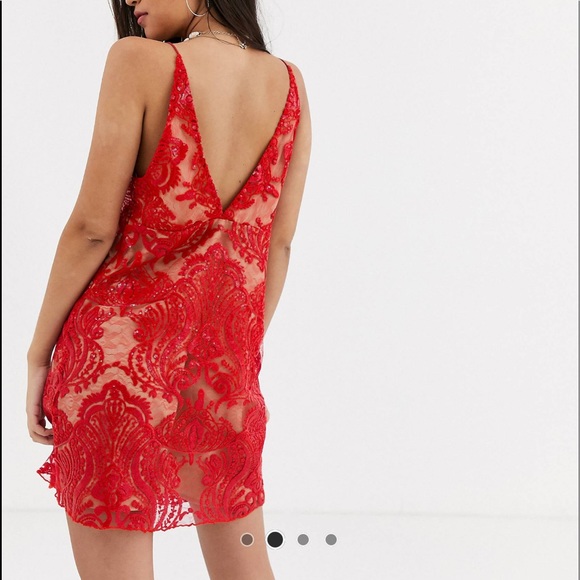 Free People Night Shimmers Mini Dress - Picture 3 of 4